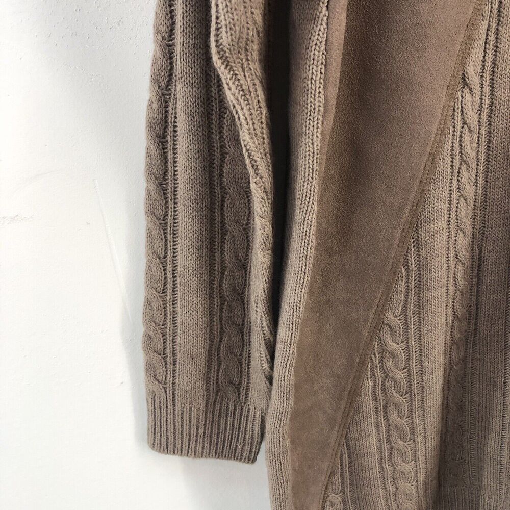 NEW SIMPLY COUTURE Sweater Small Brown - Picture 5 of 8